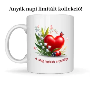 Anyák napi virágos bögre